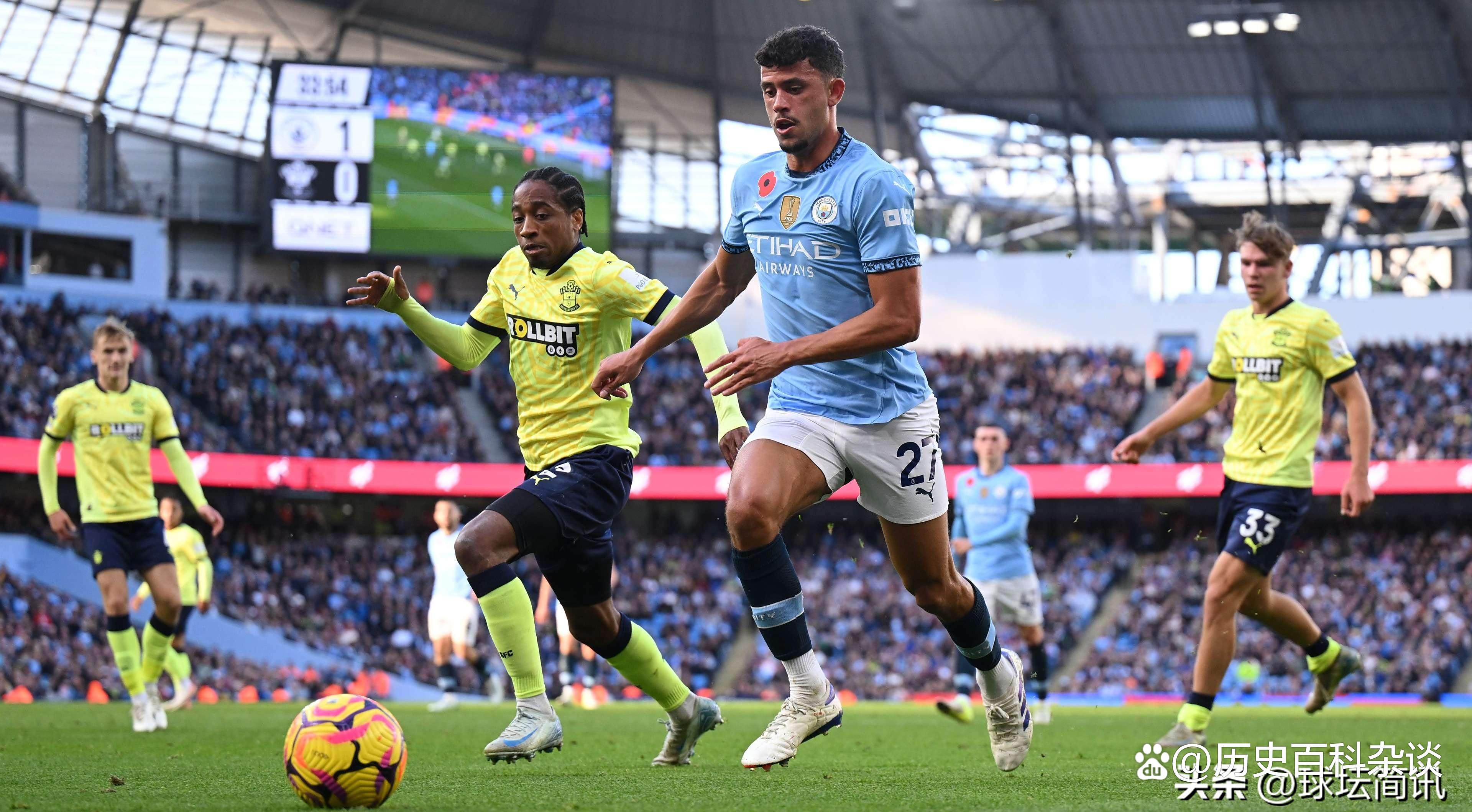 曼城遭遇一波三折,硬战南安普顿 曼城遭遇一波三折,硬战南安普顿